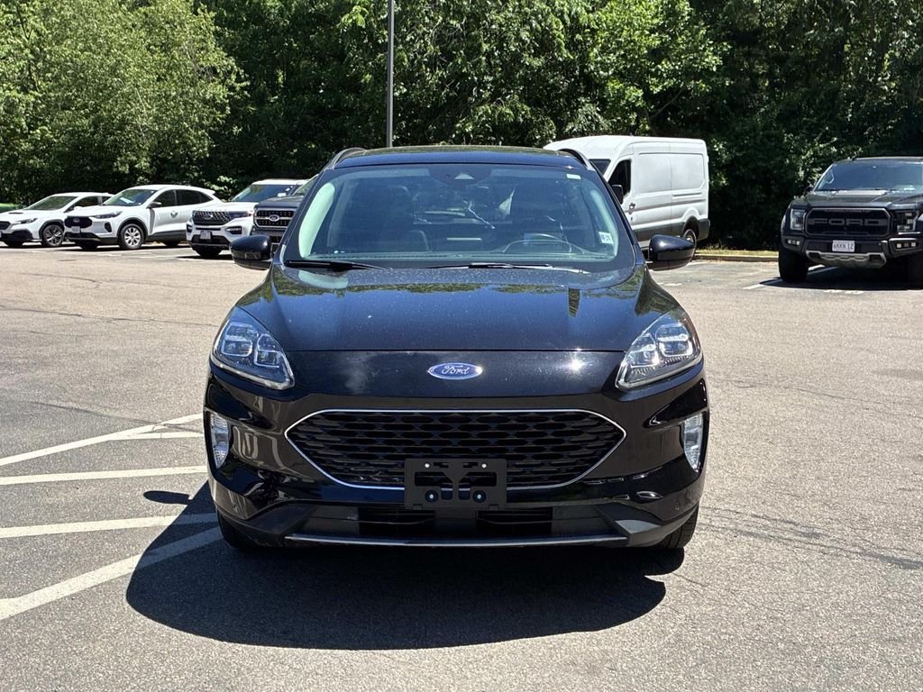 Used 2022 Black Ford Titanium image 2