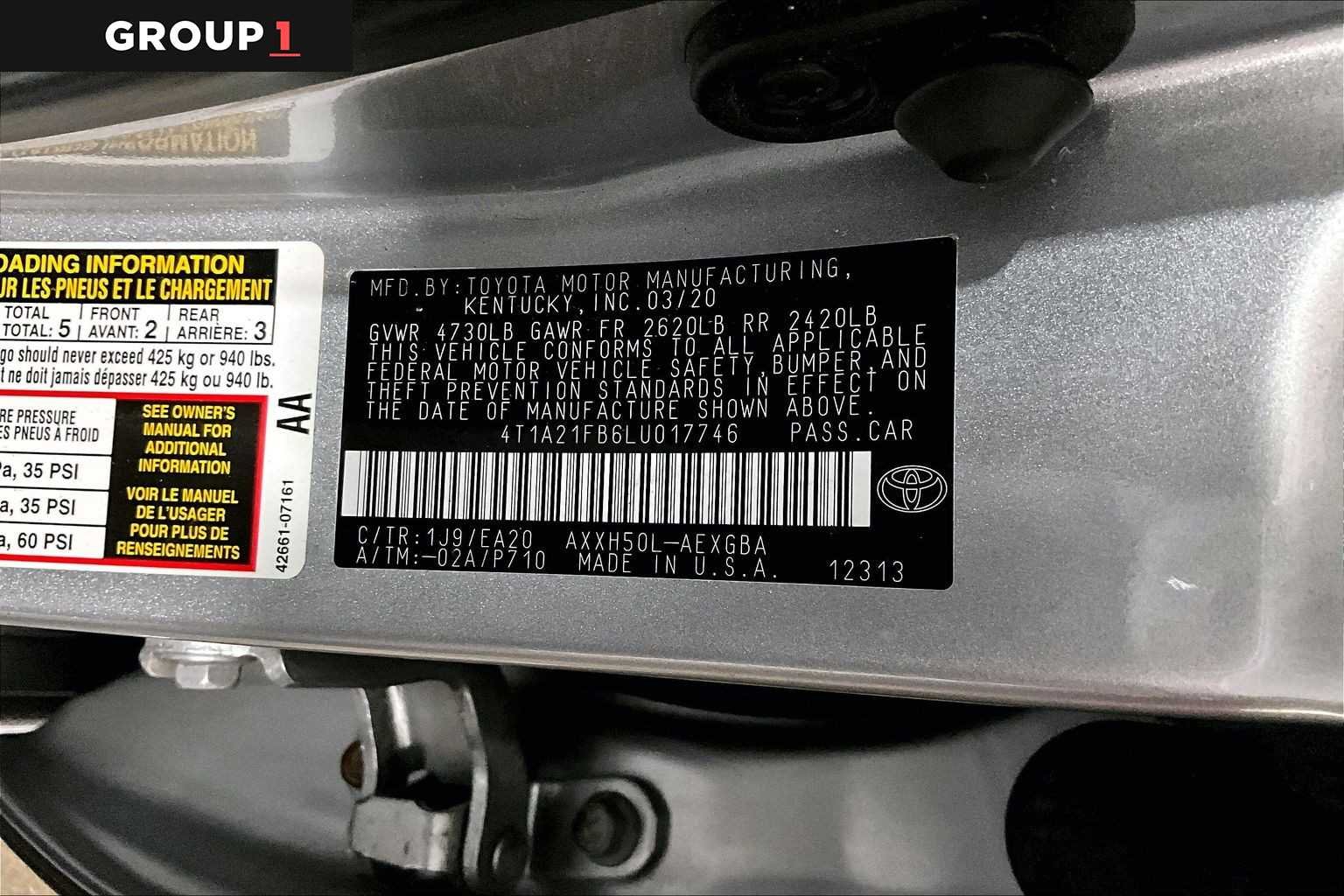 Certified Used 2020 Celestial Silver Metallic Toyota Hybrid XLE image 37