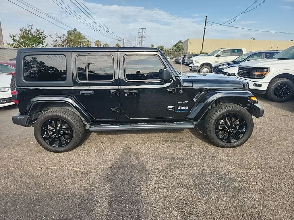 Used 2023 Black Jeep Sahara 4xe image 16