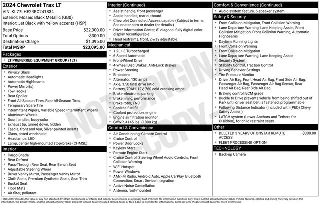 Used 2024 Black Chevrolet LT image 33