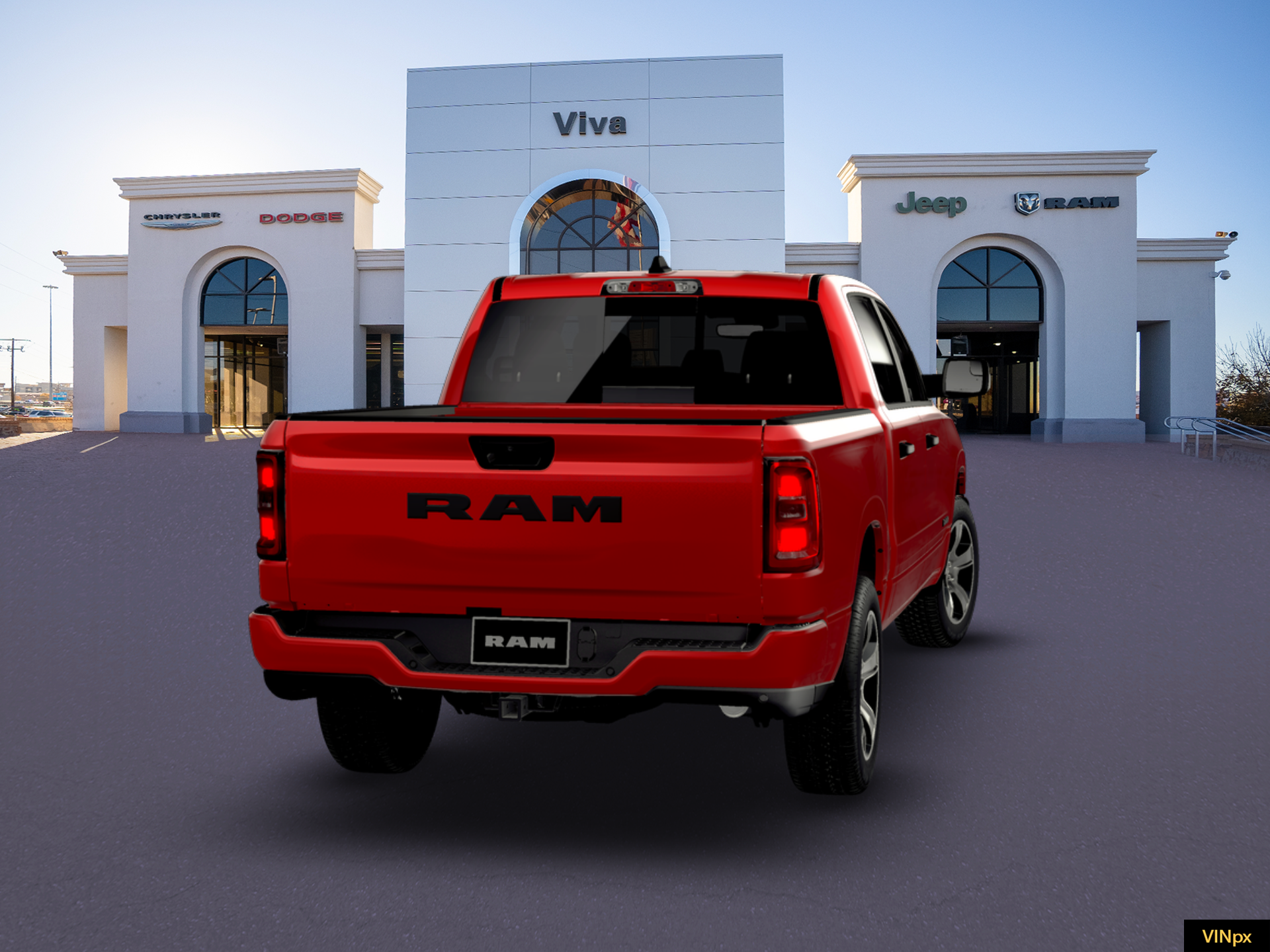 New 2026 Molten Red Pearl-Coat Exterior Paint RAM  image 26