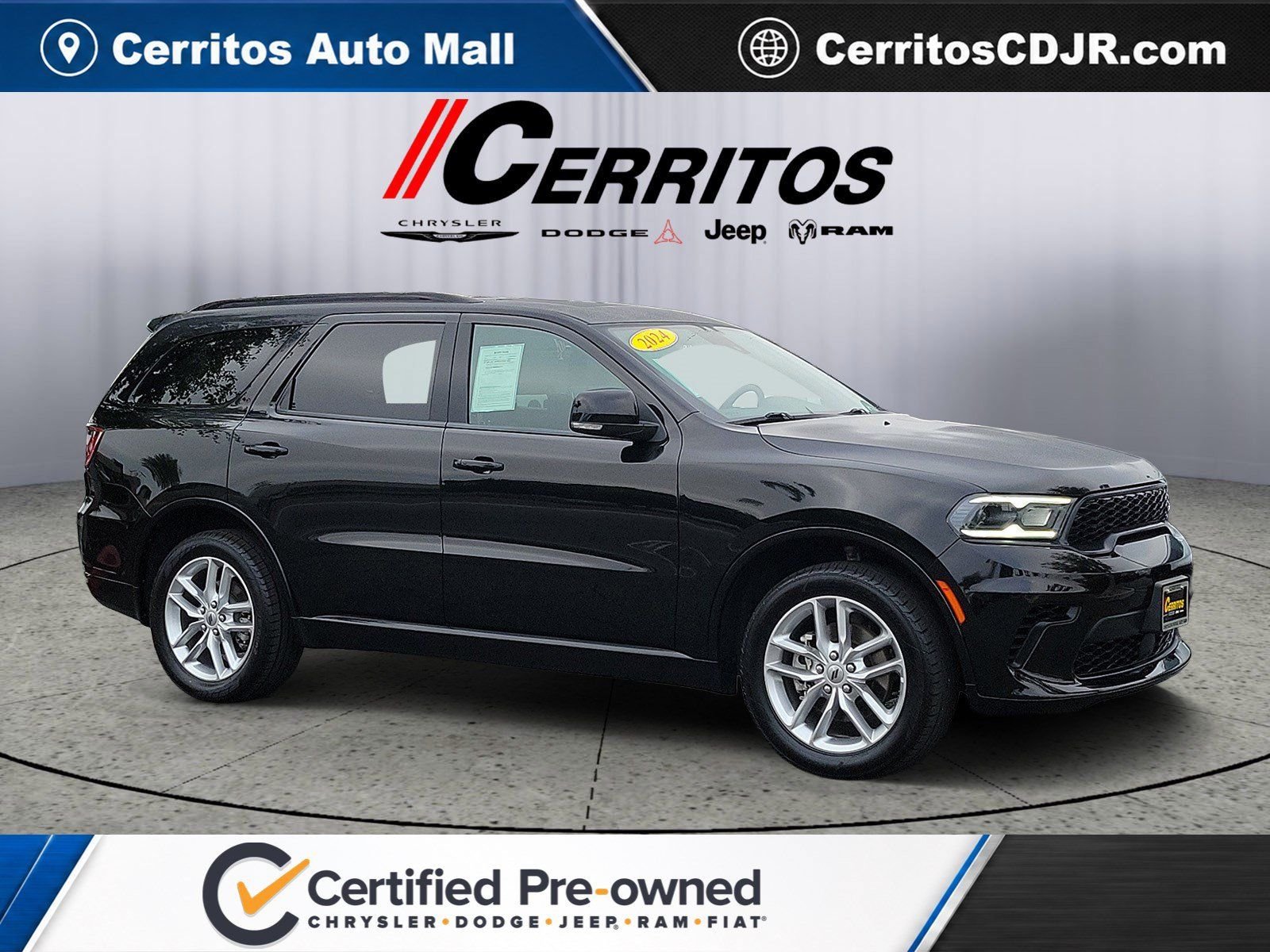 Certified Used 2024 Black Dodge GT Plus image 1