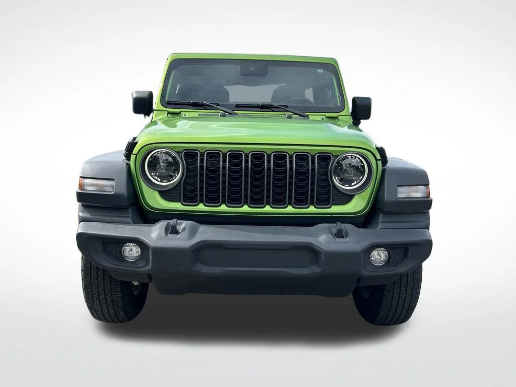 Certified Used 2025 Green Jeep Sport S image 2