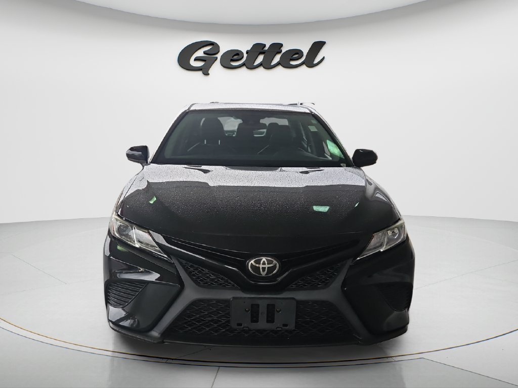 Used 2020 Black Toyota SE image 2