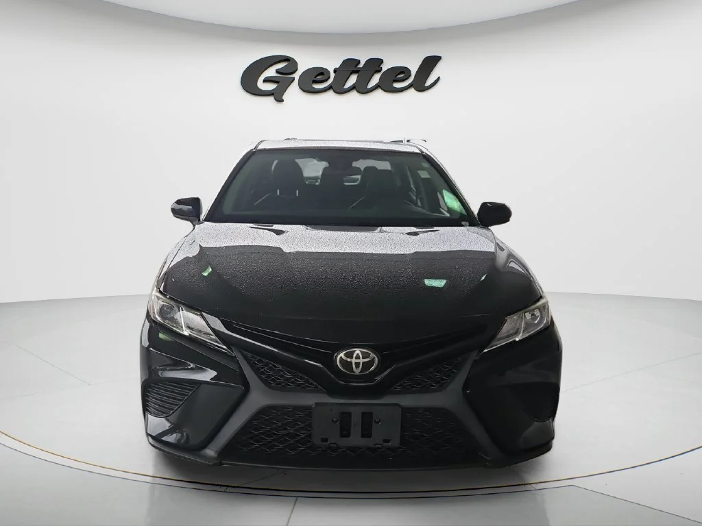 Used 2020 Black Toyota SE image 2