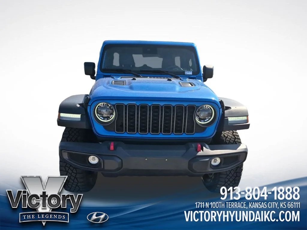 Used 2025 Blue Jeep Rubicon image 8