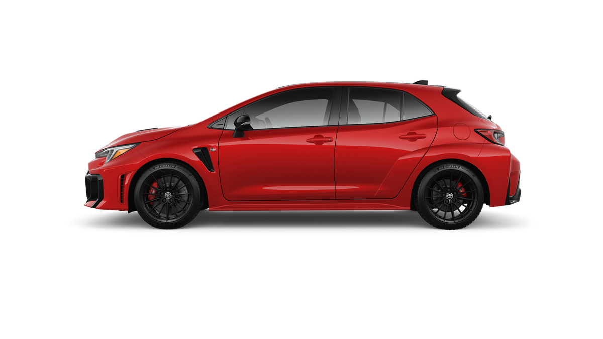 New 2026 Supersonic Red Toyota GR Corolla Premium Plus image 4
