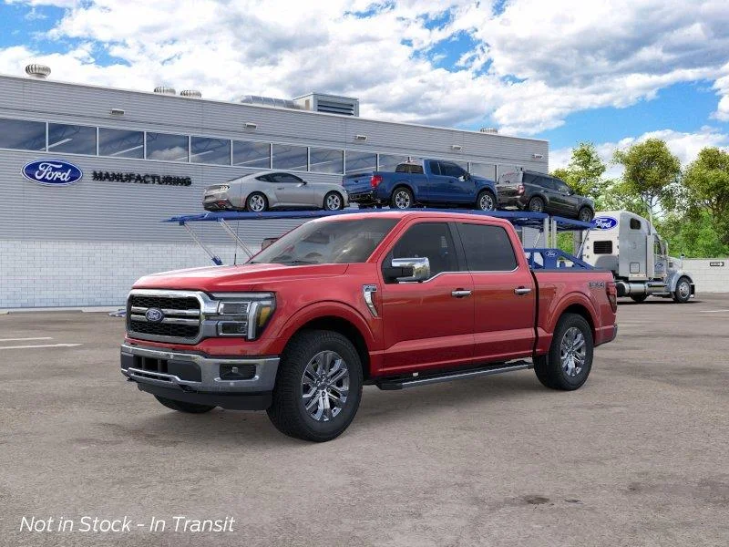 New 2026 Ruby Red Metallic Tinted Clearcoat Ford Lariat® image 2