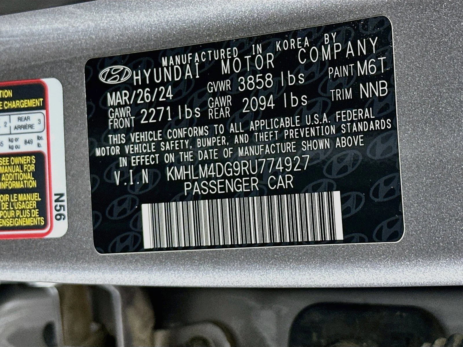 Used 2024 Fluid Metal Hyundai SEL image 31