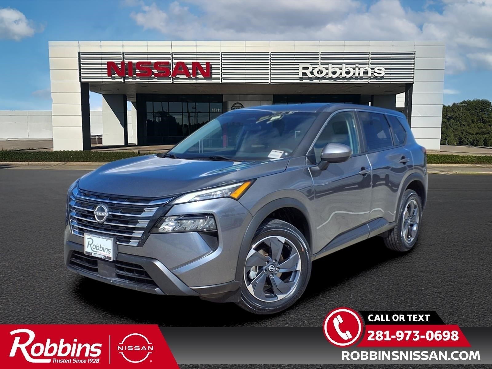 2024 Nissan Rogue SV Gray at Robbins Nissan