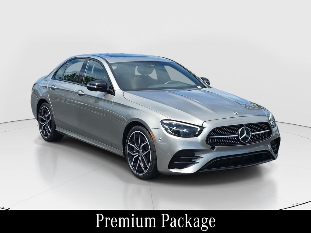 Certified Used 2023 Silver Mercedes-Benz E 350 image 3