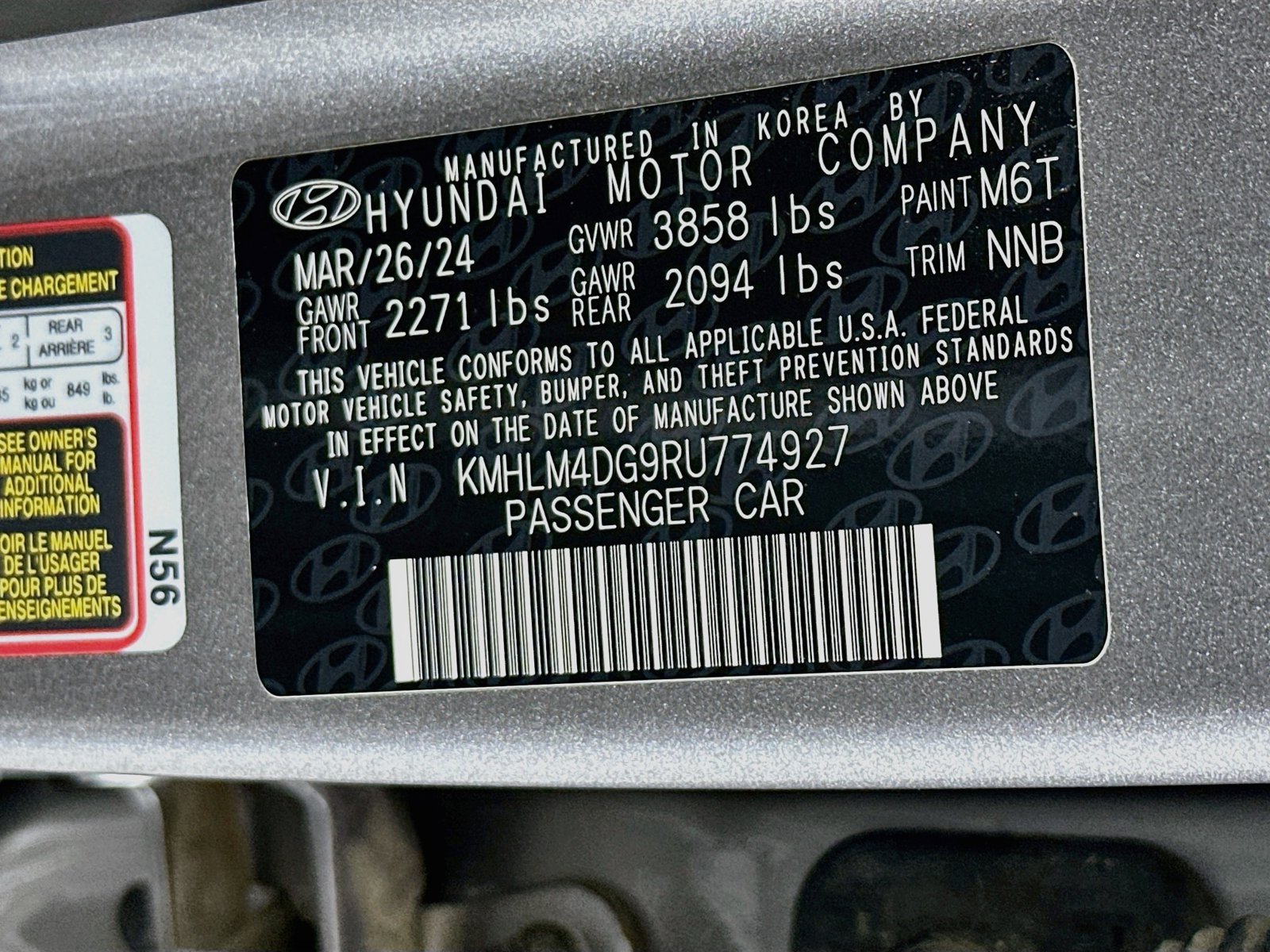 Used 2024 Fluid Metal Hyundai SEL image 30