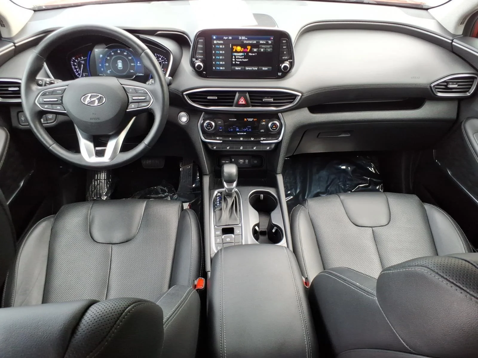 Used 2020 Lava Orange Hyundai Limited image 25