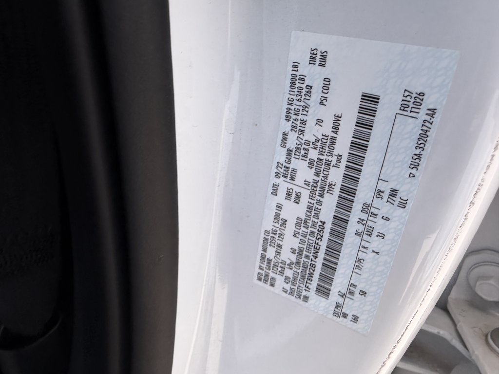 Used 2022 White Ford Lariat image 36