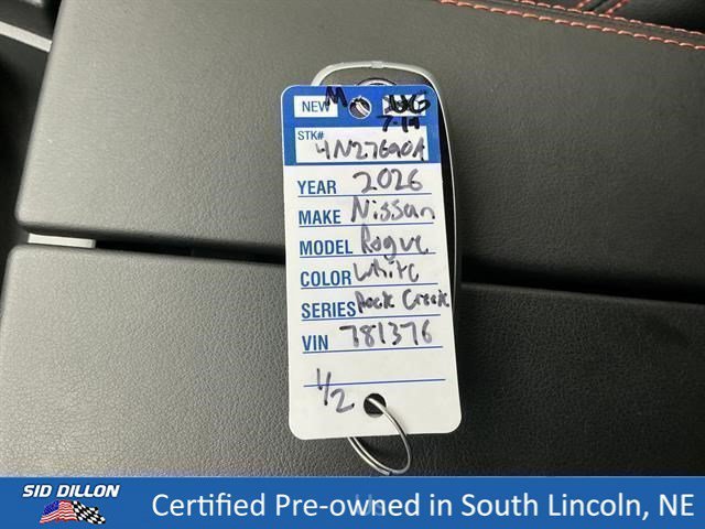 Certified Used 2026 Everest White Pearl Tricoat Nissan Rock Creek image 8