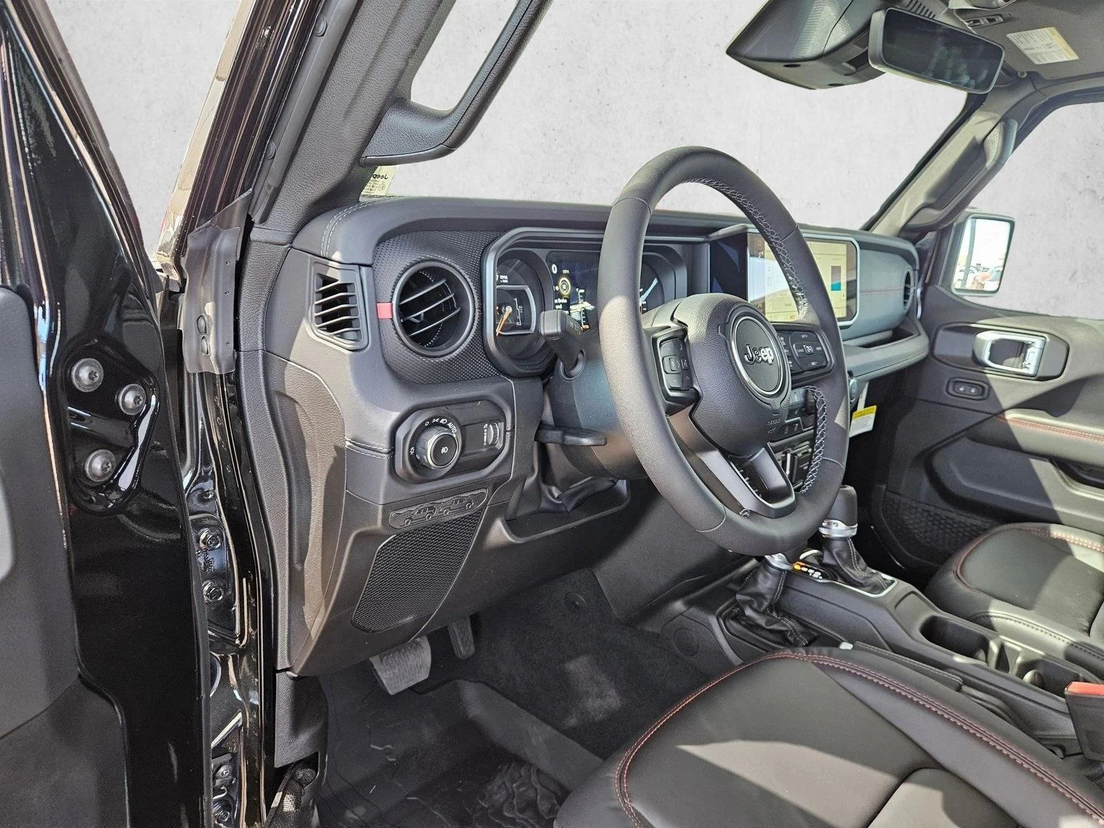 New 2026 Black Clearcoat Jeep Rubicon X image 3