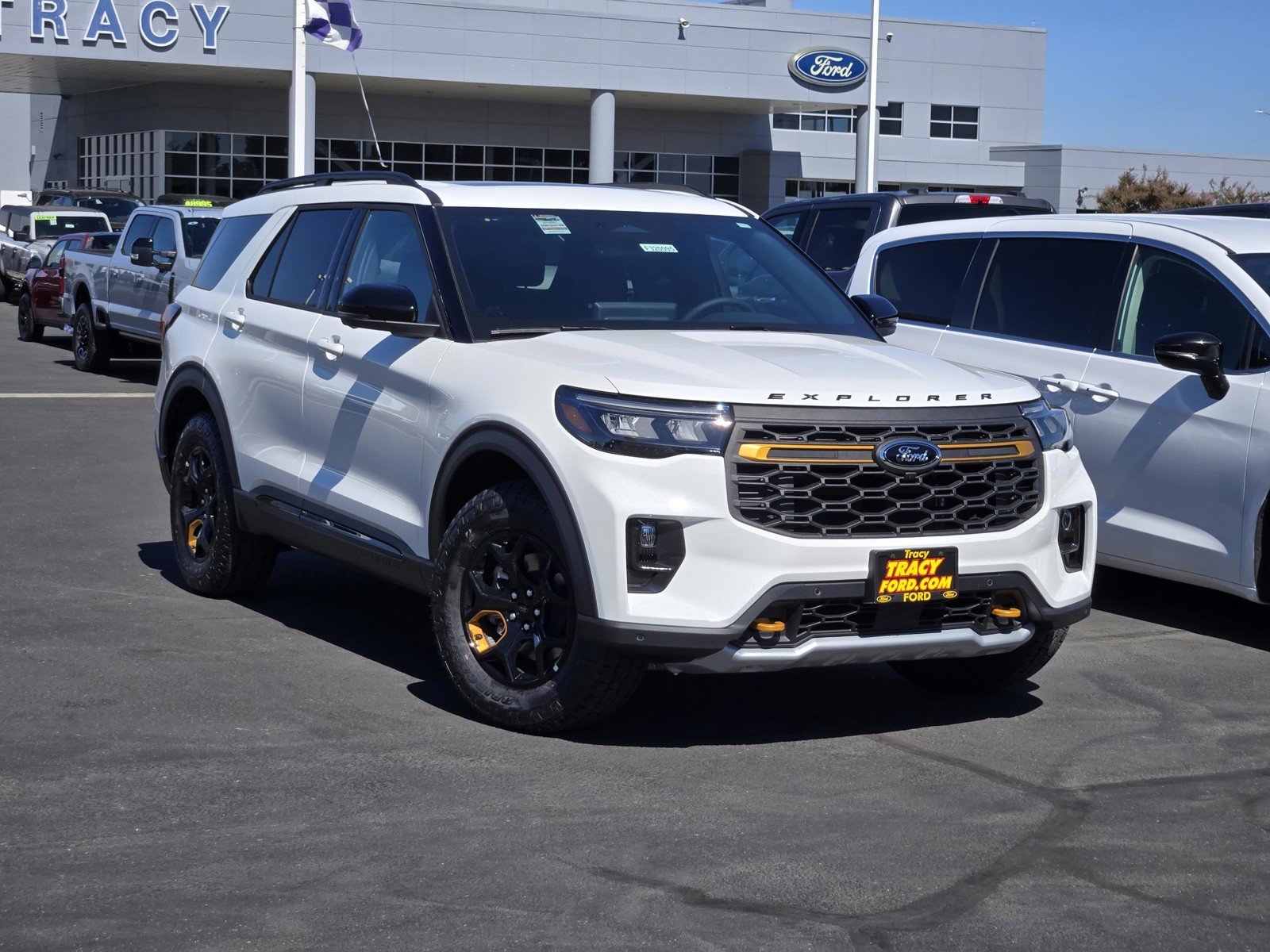 New 2026 Star White Metallic Tri-Coat Ford Tremor® image 1