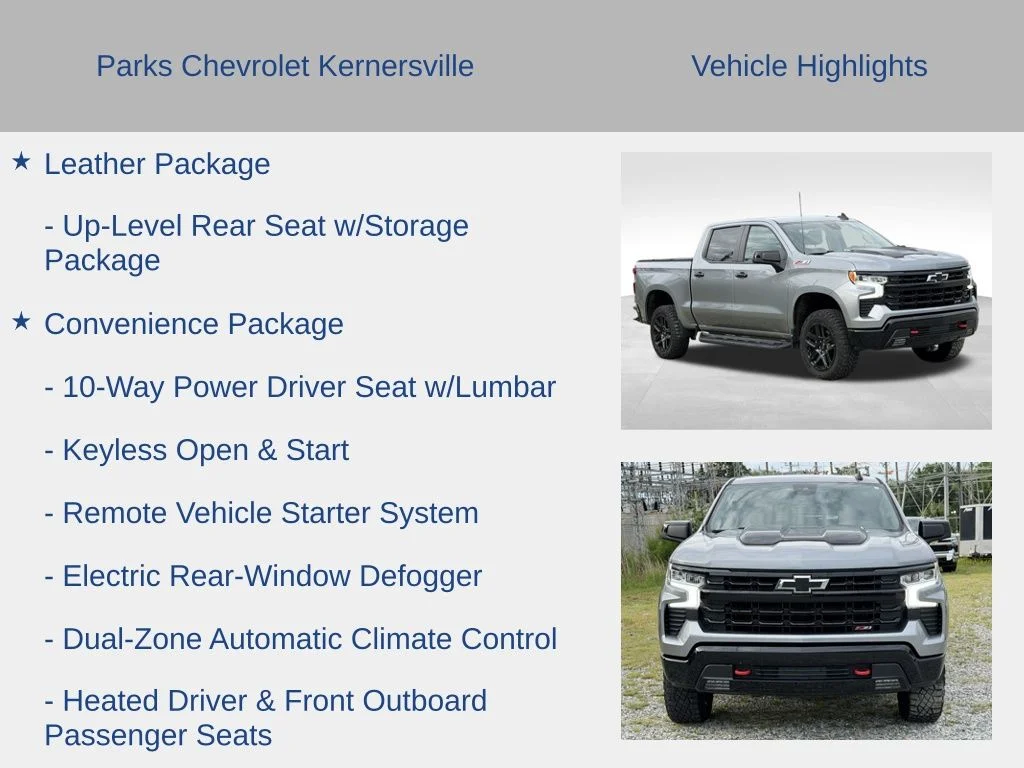 Used 2024 Gray Chevrolet LT Trail Boss image 27