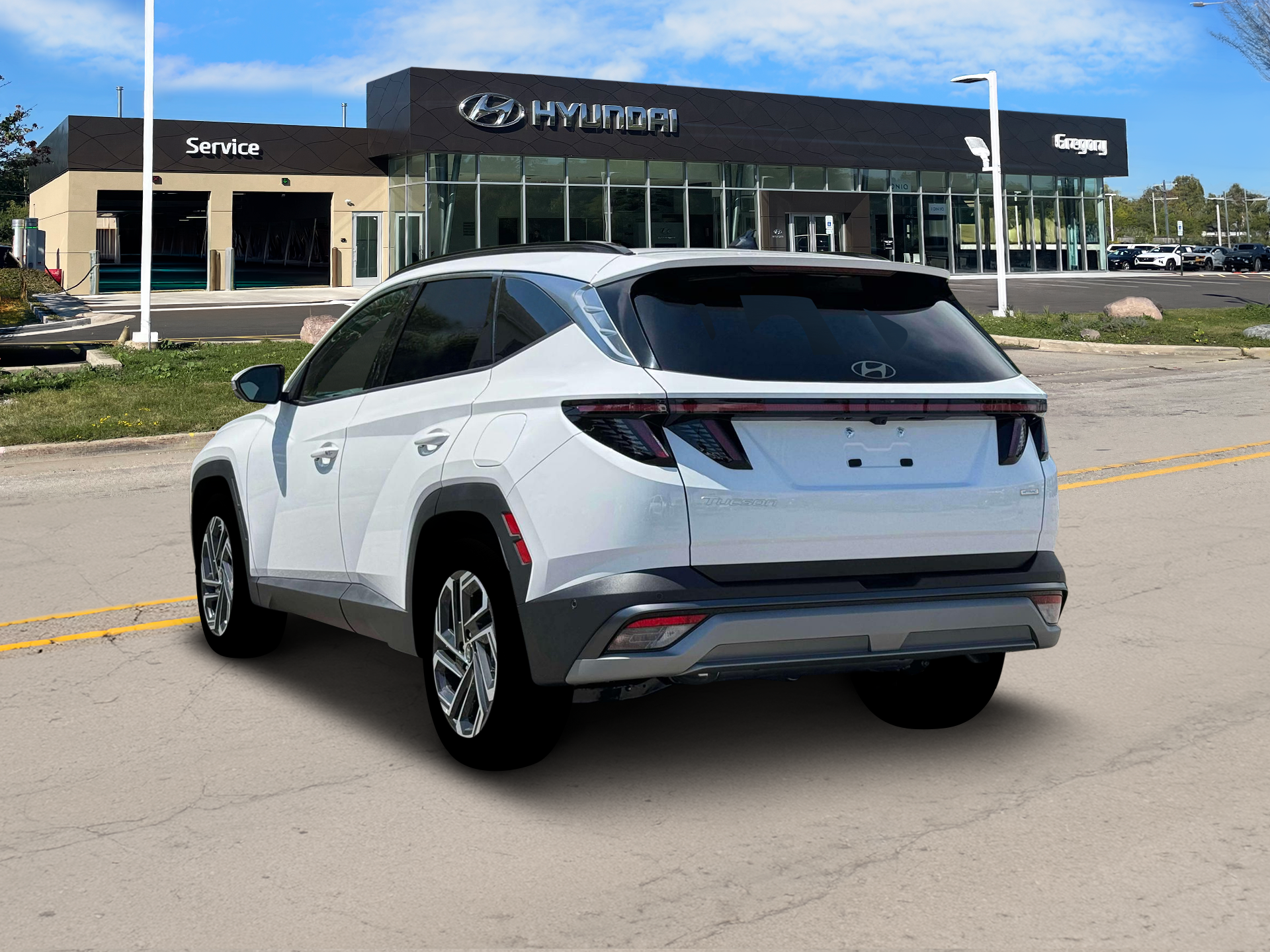 New 2026 White Hyundai Limited AWD image 5
