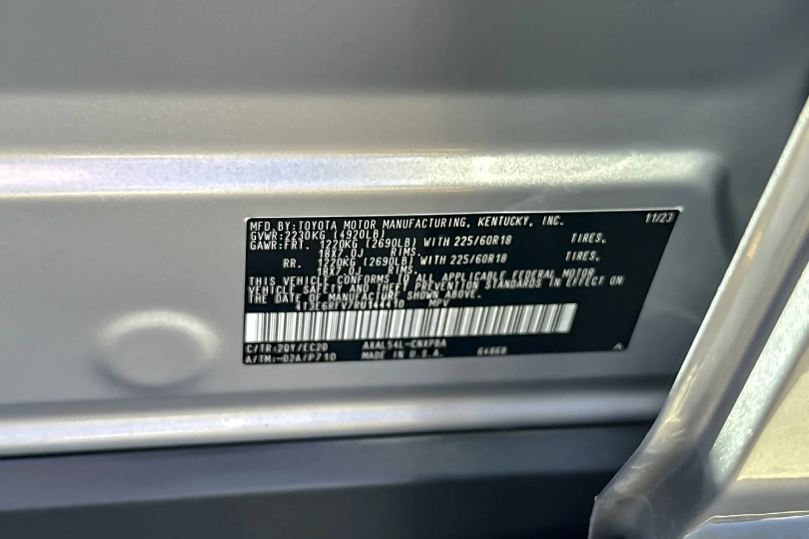 Certified Used 2024 SILVER MET BLACK TOP Toyota Hybrid XSE image 27