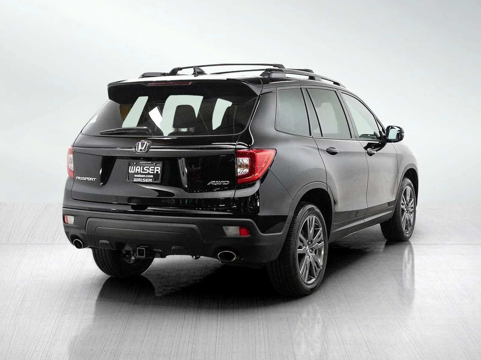 Used 2021 Crystal Black Pearl Honda EX-L AWD image 5