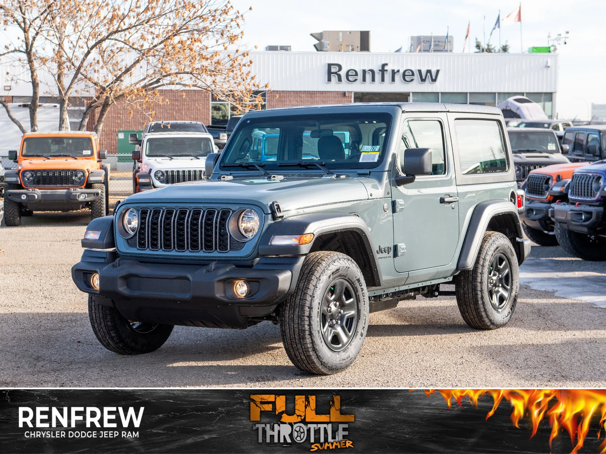 New 2026 Dark blue Jeep Sport* image 1