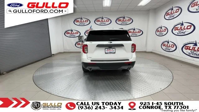 Certified Used 2022 White Metallic Ford XLT image 7