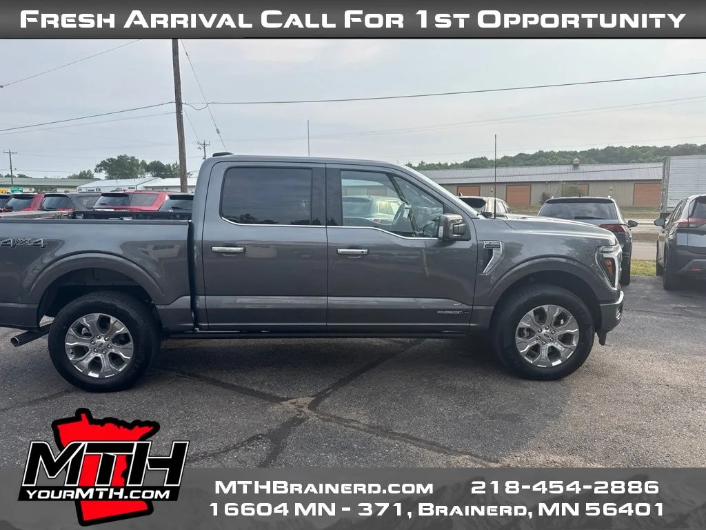 Certified Used 2026 Gray Ford Platinum image 1