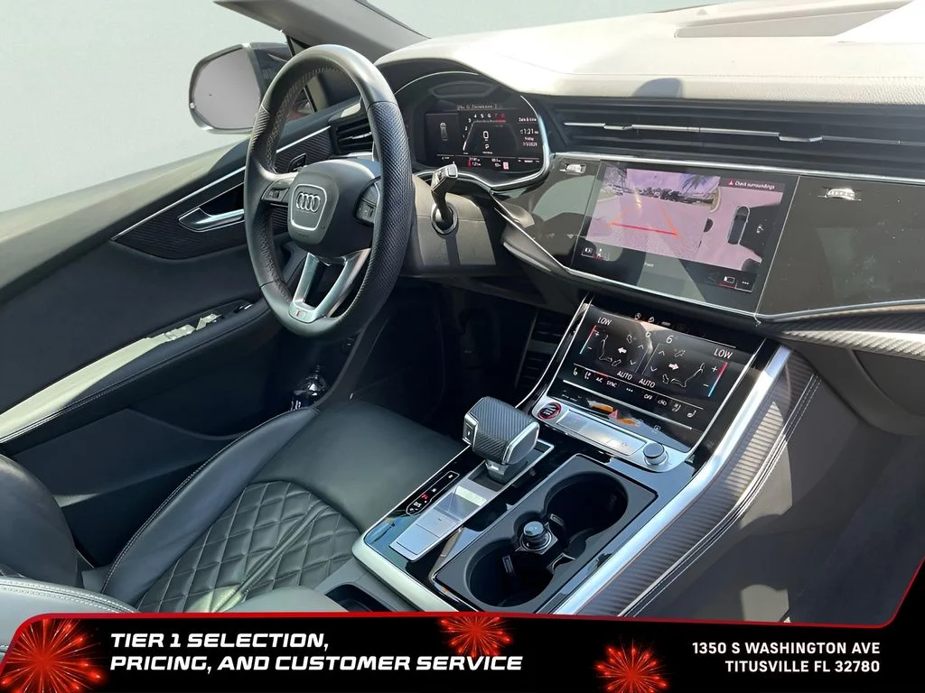 Used 2025 Red Audi 4.0T Premium Plus image 16