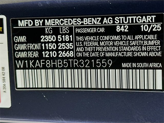 2026 Mercedes-Benz C-Class Sedan AMG C43 - Photo 60