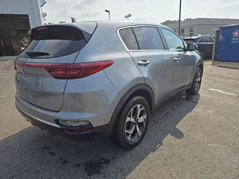 Used 2021 Gray Kia LX image 8