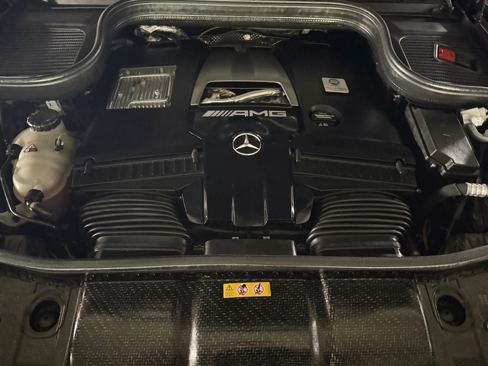 Used 2025 Obsidian Black Metallic Mercedes-Benz AMG® GLS 63 image 20