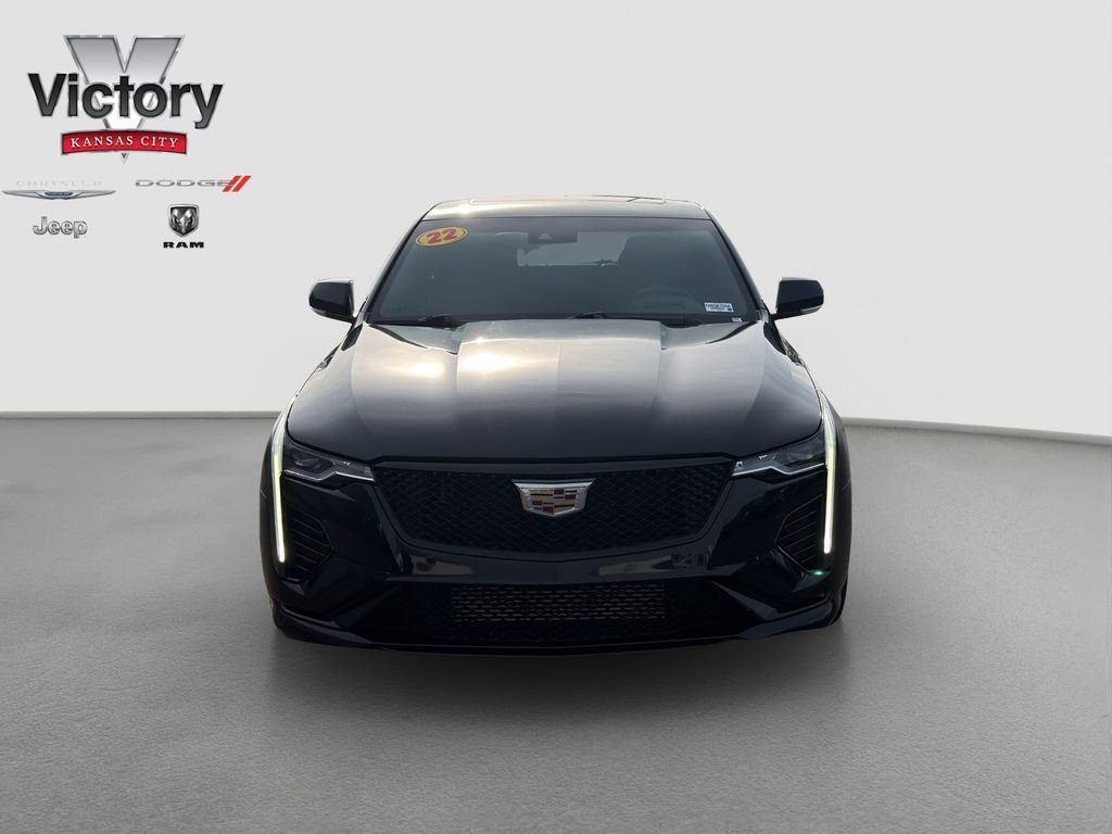 Used 2022 Cadillac CT4 V-Series with VIN 1G6DD5RL4N0128994 for sale in Kansas City