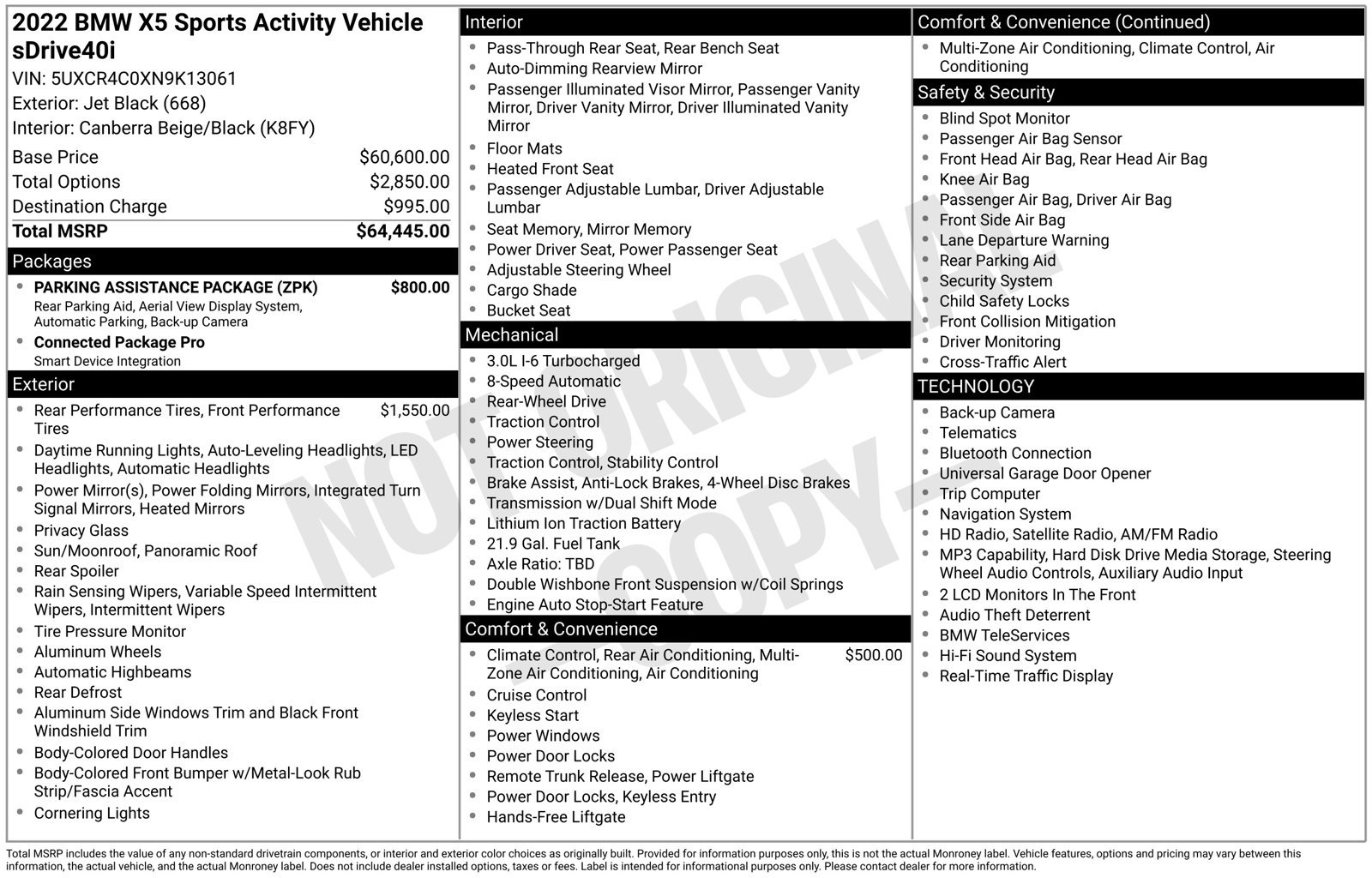 Used 2022 Jet Black BMW sDrive40i image 2