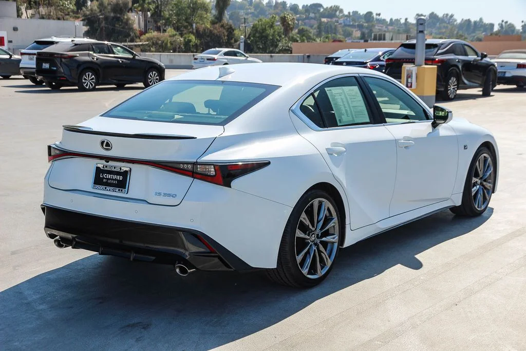 Certified Used 2024 WHITE NOVA GLASS FLAKE Lexus 350 F SPORT image 5