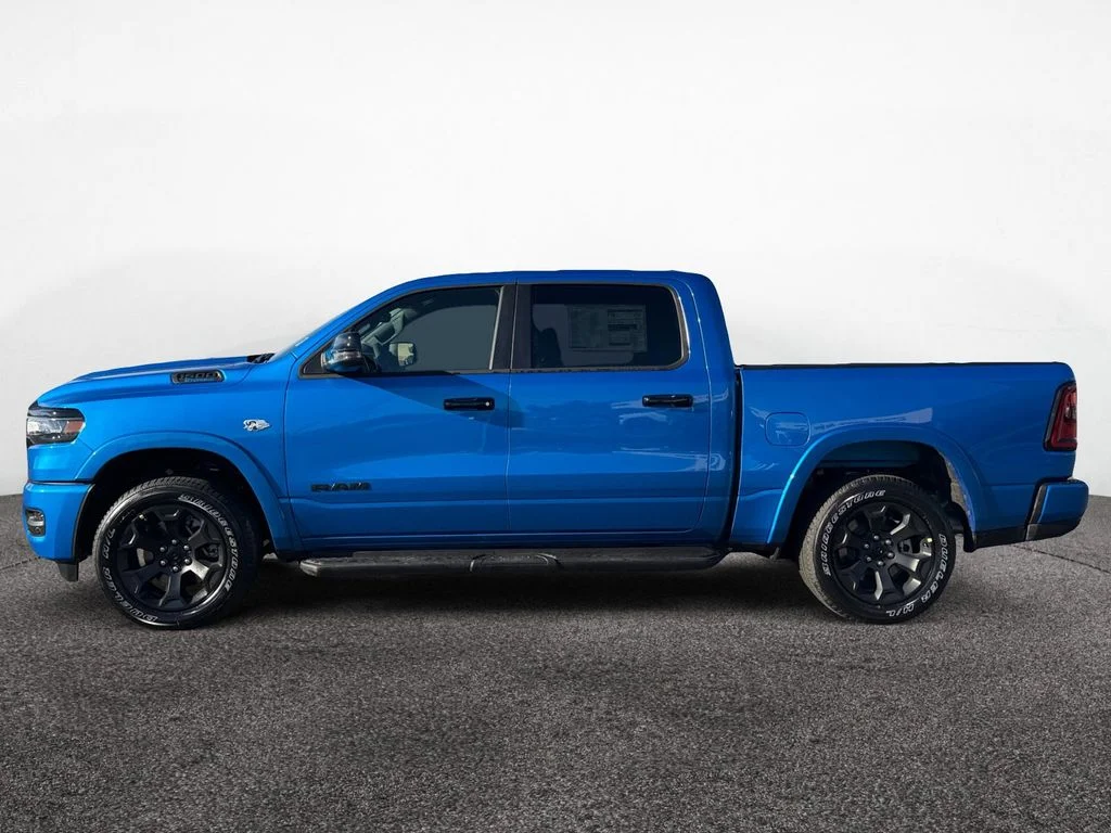 New 2026 Hydro Blue Pearl-Coat Exterior Paint RAM Big Horn/Lone Star image 2