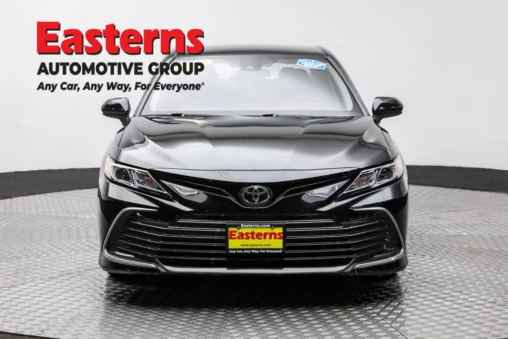 Used 2021 Black Toyota LE image 2
