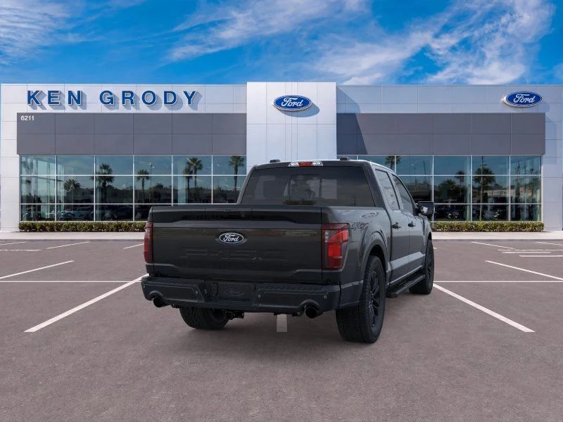 New 2025 Agate Black Metallic Ford XLT image 22