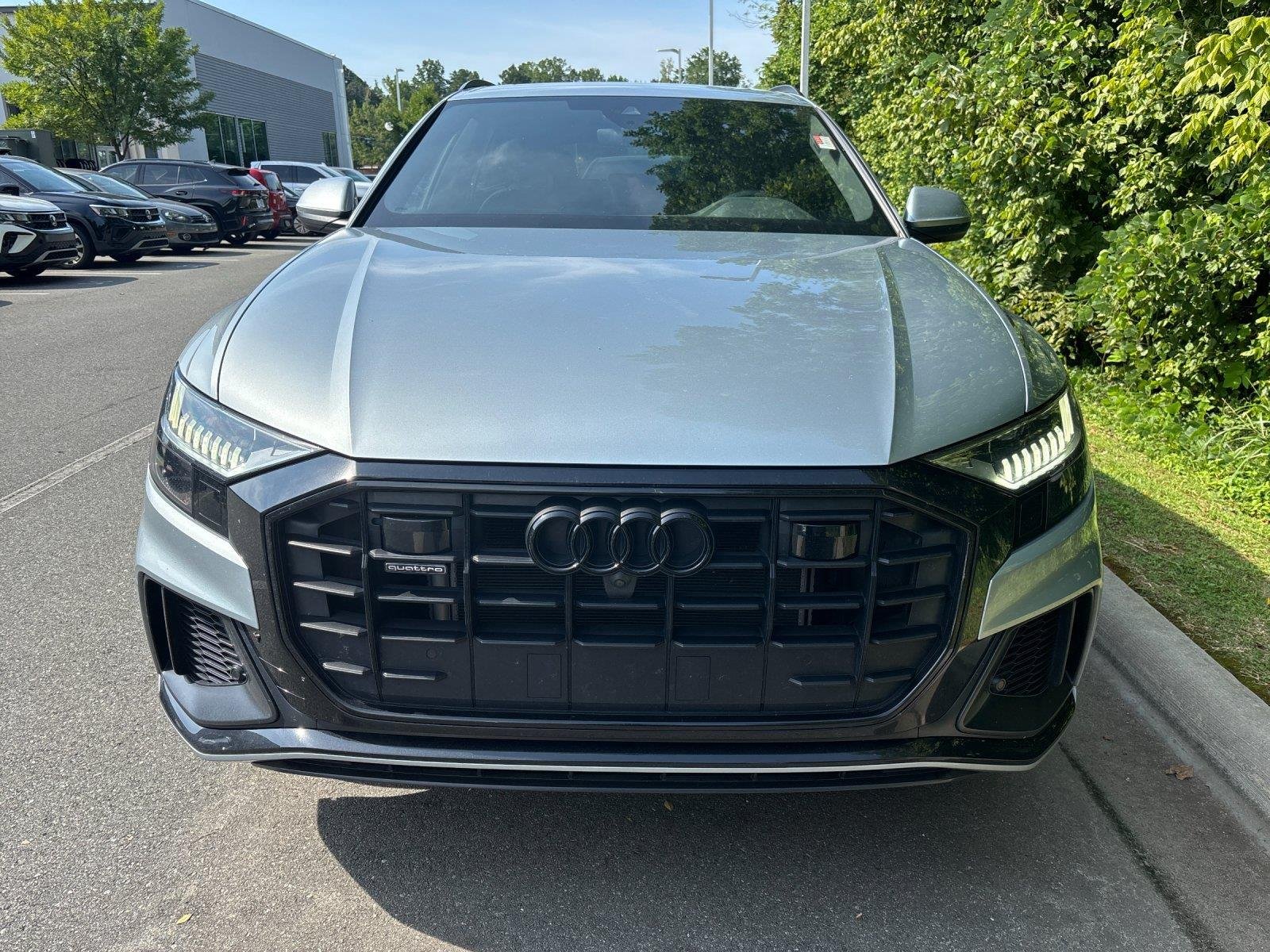 Used 2023 Satellite Silver Metallic Audi Premium Plus image 8