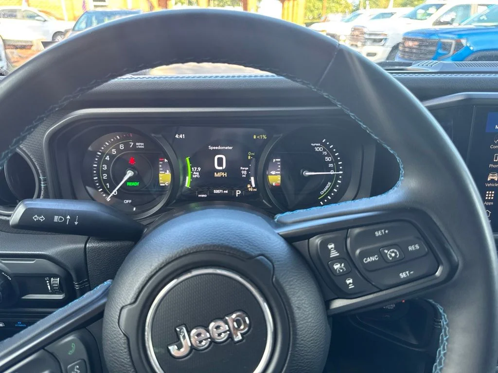 Used 2024 Gray Jeep Rubicon 4xe image 15