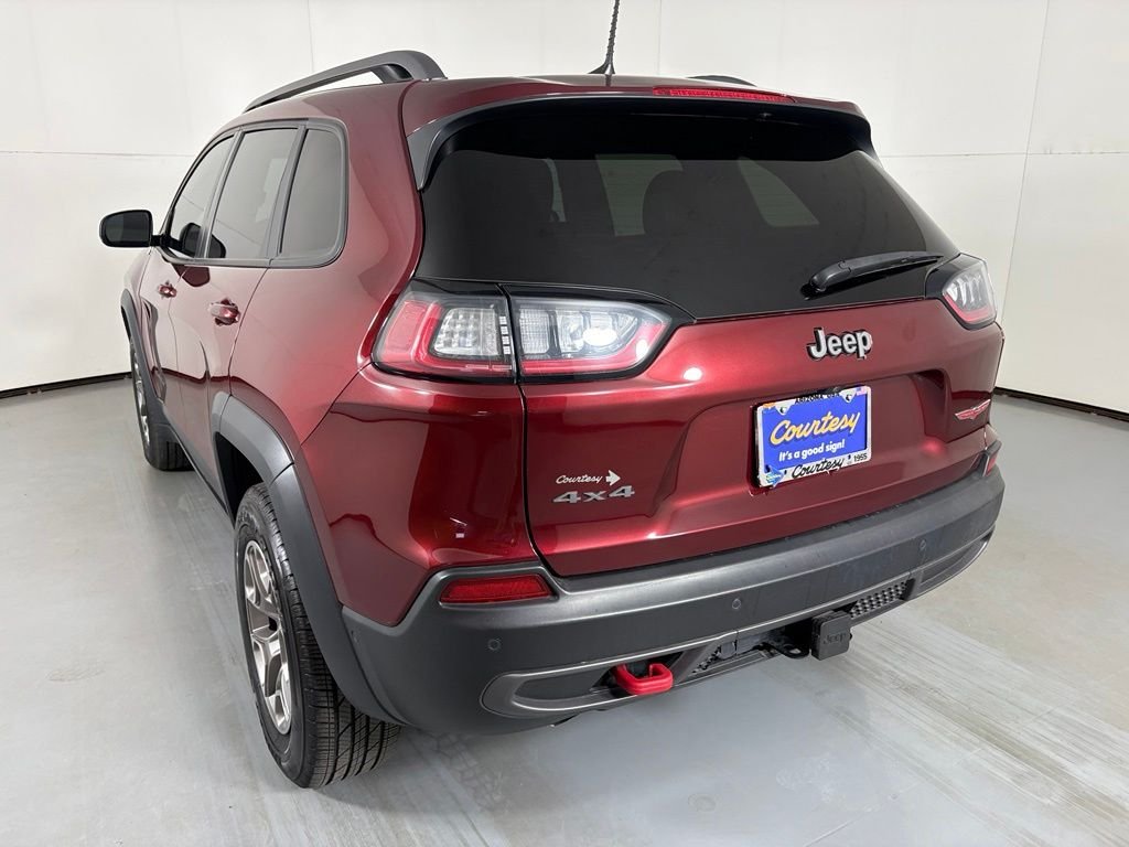 Used 2021 Red Jeep Trailhawk image 6