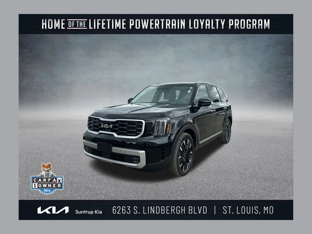 Used 2024 Black Kia SX-Prestige image 1