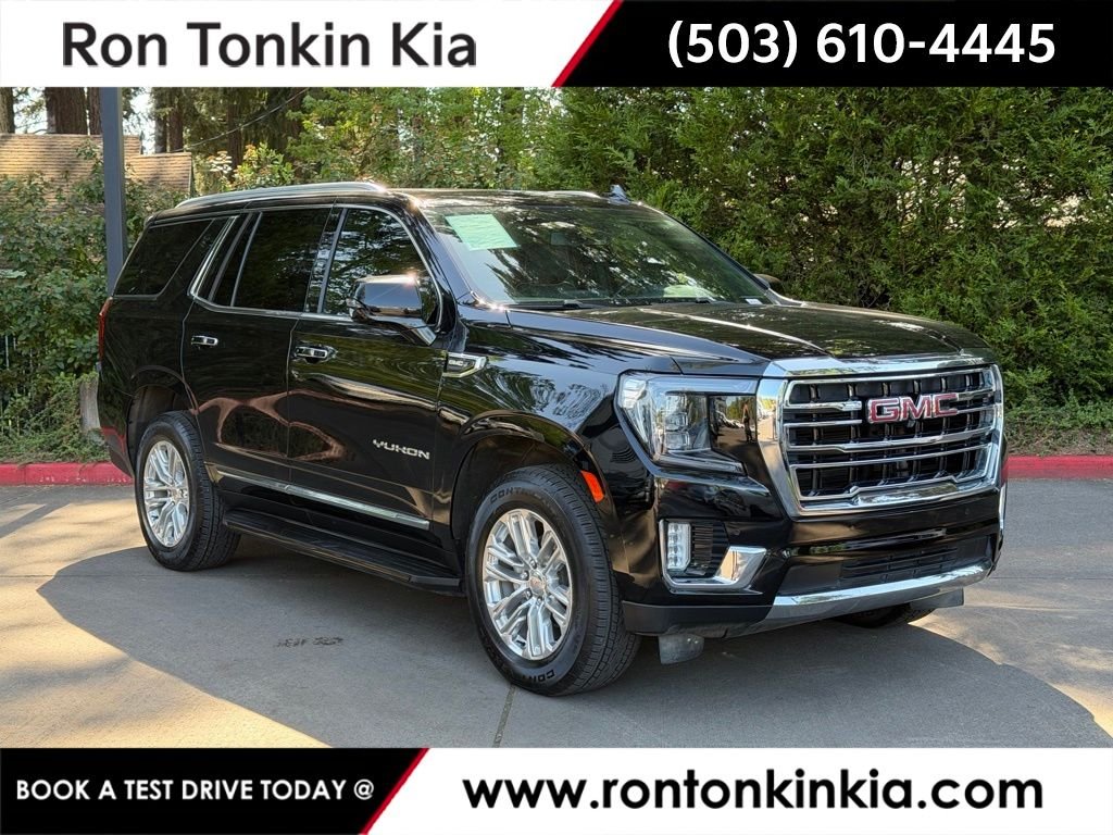 Used 2023 Black GMC SLT image 1