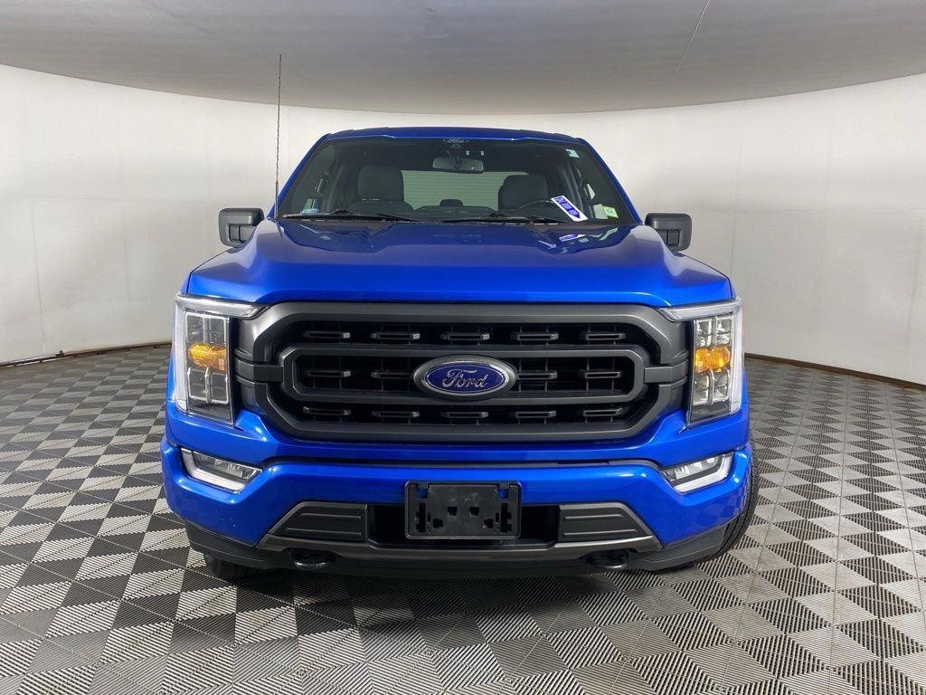 Used 2021 Blue Metallic Ford XLT image 2