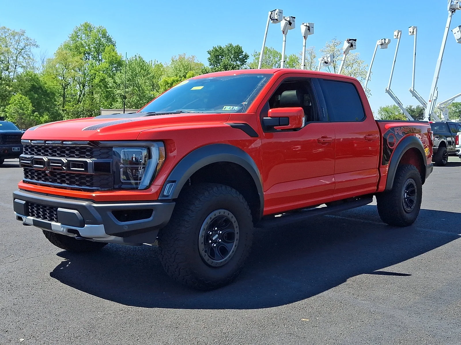 Used 2022 Code Orange Metallic Ford Raptor image 5