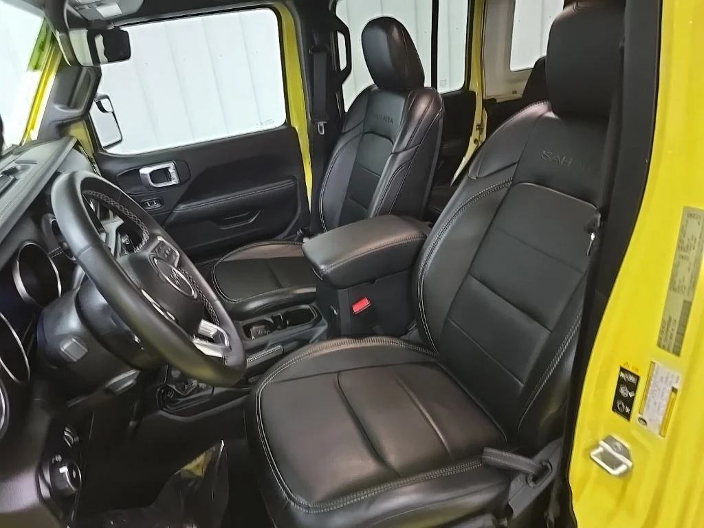 Used 2023 Yellow Jeep Sahara 4xe image 29