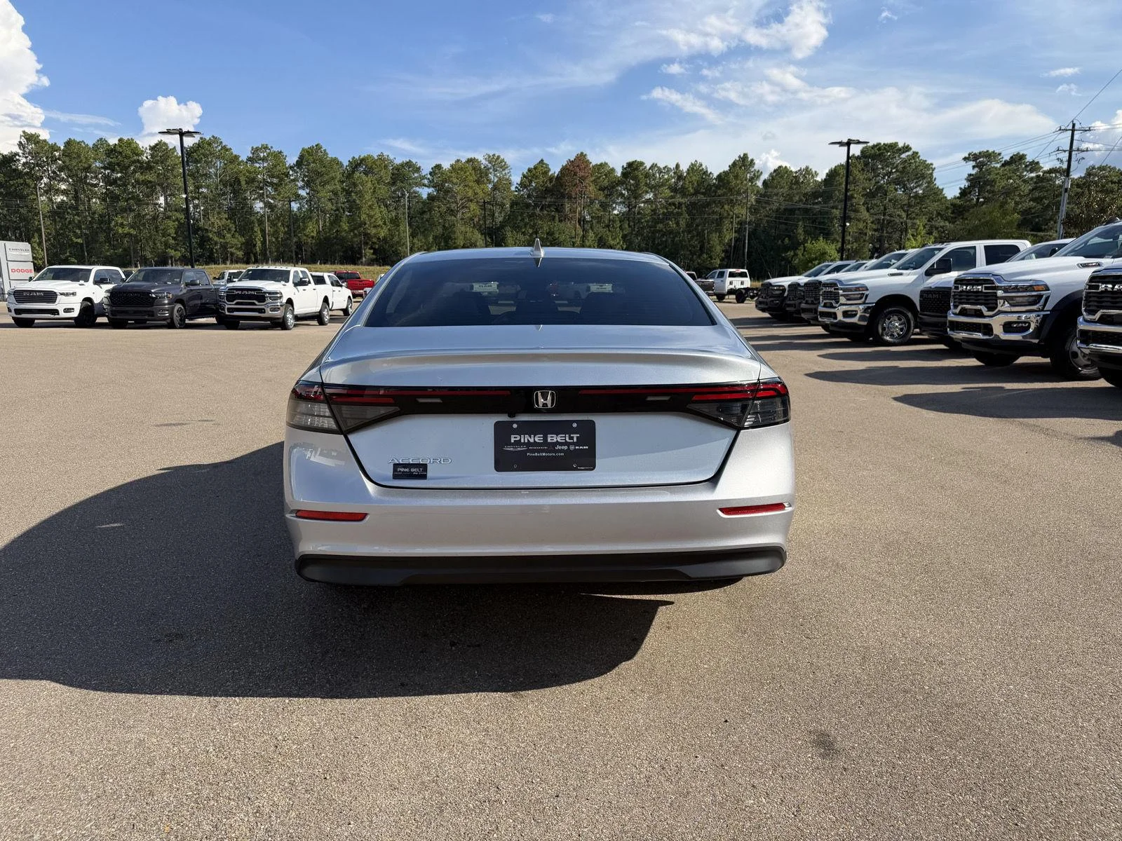 Used 2024 Solar Silver Metallic Honda EX image 23