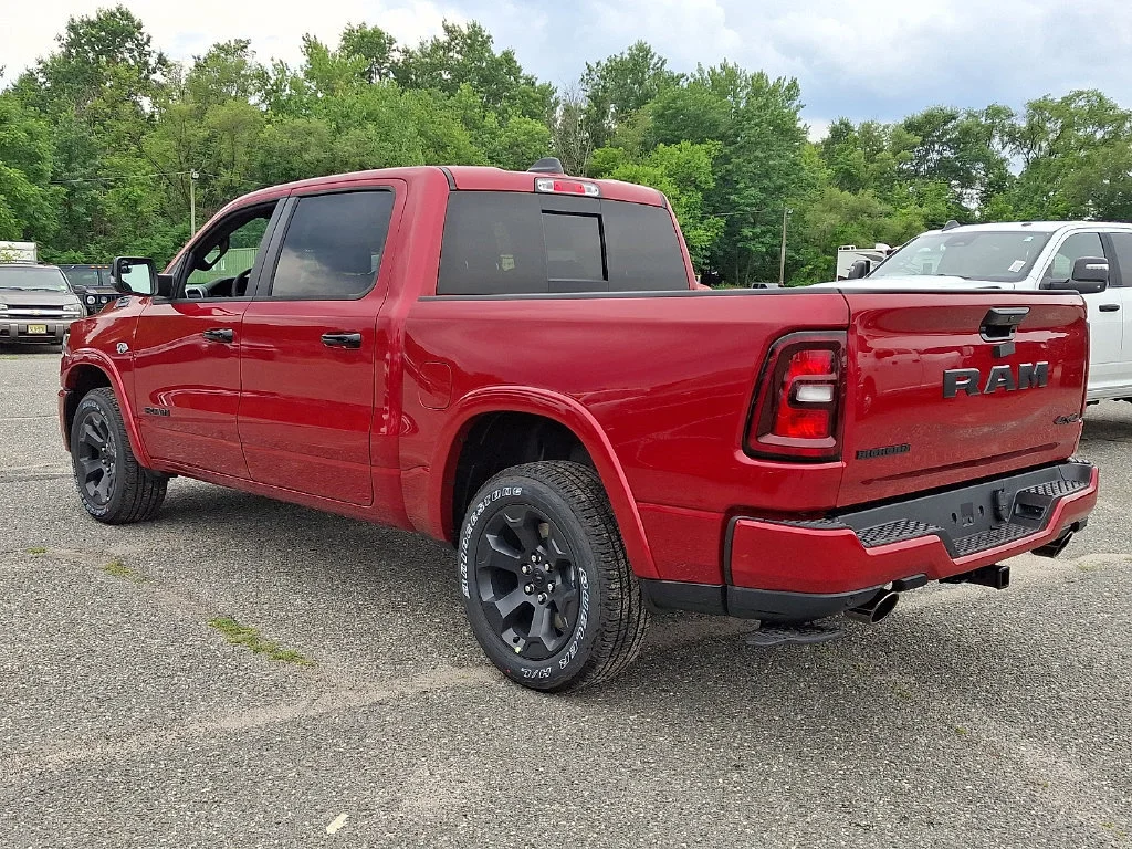 New 2026 Molten Red Pearl-Coat Exterior Paint RAM Big Horn image 6