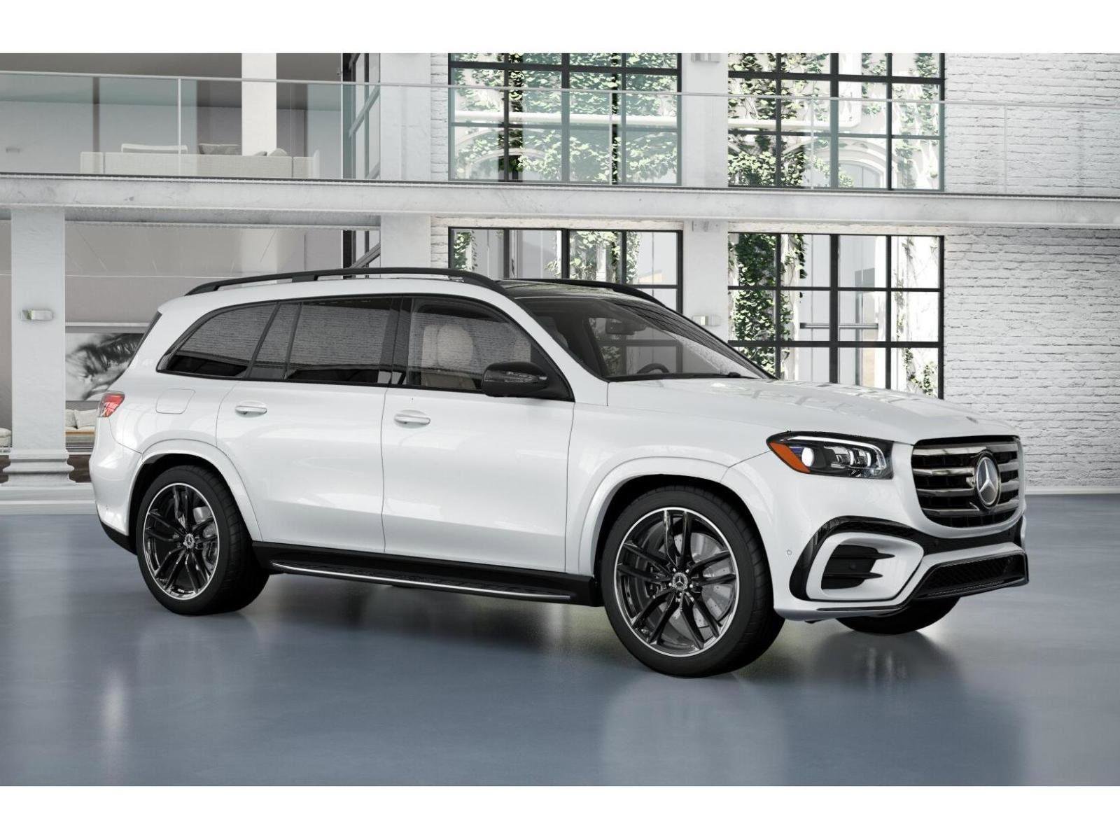 New 2026 MANUFAKTUR Moonlight White Metallic Mercedes-Benz GLS 450 image 13