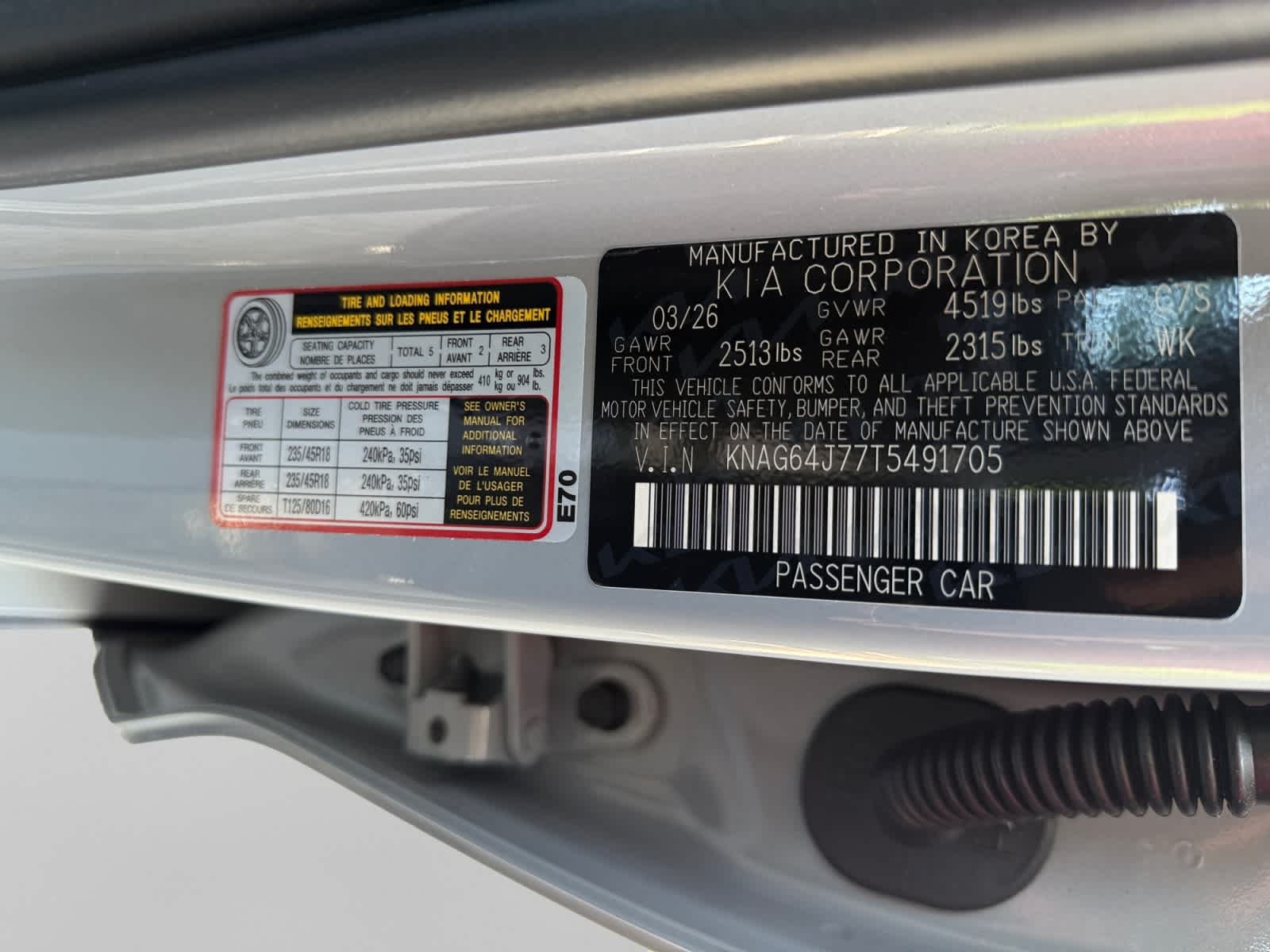 New 2026 Wolf Gray Kia GT-Line image 25